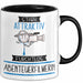 Abenteuerfilmerin Tasse Geschenk Becher Stark Attraktiv Furchtlos Abenteuerfilmerin Lustige Geschenkidee Trendation