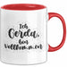 Gerda Tasse Ich Gerda, Bin Vollkommen Geschenk Rot Trendation