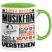 Musikfan Geschenk Tasse Geschenkidee für Musikfan Geburtstag Lustig Ich Bin Musikfan Ich Kann Es Dir Erklären Aber Nicht Für Dich Verstehen Grün Trendation