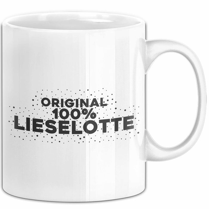 Lieselotte Tasse Original 100% Lieselotte Geschenk Weiß Trendation