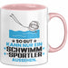Schwimmsportler Geschenk Tasse So Gut Kann Nur Ein Schwimmsportler Aussehen Geschenkidee Kaffee-Becher Rosa Trendation