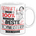 Beste Tonmeisterin Der Welt Tasse Geschenk für Eine Tonmeisterin Geprüft Und Sicher Geschenkidee Geburtstag Weihnachten Weiß Trendation