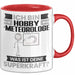 Hobbymeteorologe Tasse Geschenk für Hobbymeteorologe Geburtstag Lustiger Spruch Kaffee-Becher Was Ist Deine Superkraft Rot Trendation