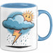 Meteorologe Tasse Geschenk Lustige Geschenkidee Spruch Für Wetter Beobachter Blau Trendation