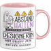 Designerin Tasse Geschenk Lustig Abstand Halten Hochleistungs-Designerin Mit Drang Zur Perfektion Bei Der Arbeit Rosa Trendation