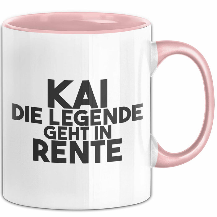 Kai Tasse Kai – Die Legende Geht In Rente Geschenk