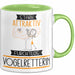 Vogelretterin Tasse Geschenk Becher Stark Attraktiv Furchtlos Vogelretterin Lustige Geschenkidee Grün Trendation