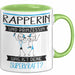 Rapperin Und Prinzessin Tasse Geschenk Für Eine Rapperin Geburtstag Was Ist Deine Superkraft Grün Trendation