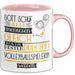 Volleyballspielerin Geschenk Becher Tasse Gott Schuf Alle Menschen Gleich Nur Die Besten Durfeten Volleyballspielerin Werden Geschenkidee Lustig Rosa Trendation