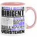 Dirigent Geschenk Tasse Lustige Geschenkdiee für einen Dirigent Geburtstag Ich Bin Dirigent Ich Kann Es Dir Erklären Aber Nicht Für Dich Verstehen Rosa Trendation