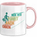 Office Arbeitskollege Tasse Geschenk Lustige Geschenkidee Spruch Mein Weg Führt Nach Oben Rosa Trendation