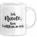 Nicole Tasse Ich Nicole, Bin Vollkommen Geschenk Weiß Trendation