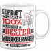 Musikberater Geschenk Lustiger Spruch für Musikberater Geschenkidee Bester Musikberater Der Welt Weiß Trendation