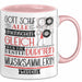 Musiksammlerin Geschenk Becher Tasse Gott Schuf Alle Menschen Gleich Nur Die Besten Durfeten Musiksammlerin Werden Geschenkidee Lustig Rosa Trendation