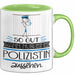 Polizistin Geschenk Tasse So Gut Kann Nur Eine Polizistin Aussehen Geschenkidee Geburtstag Weihnachten Lustig Grün Trendation
