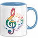 Musikliebhaber Musiker Tasse Geschenk Lustige Geschenkidee Spruch Blau Trendation