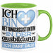 Rettungsassistentin Ausbildung Start Geschenk Tasse Ich Bin Rettungsassistentin In Der Ausbildung Ich Darf Das Kaffee-Becher Geschenkidee Grün Trendation