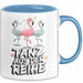 Tänzer Tanzender Flamingo Tasse Geschenk Lustige Geschenkidee Spruch Tanz Aus Der Reihe Blau Trendation