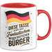 Fantastischer Neuer Deutscher Bürger Tasse Geschenkidee Rot Trendation