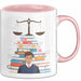 Jurastudent Tasse Geschenk Lustige Geschenkidee Spruch Für Juristische Köpfe Rosa Trendation