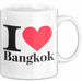 Bangkok Thailand Tasse Geschenk Lustige Geschenkidee Spruch Ich Liebe Bangkok Weiß Trendation