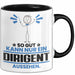 Dirigent Geschenk Tasse So Gut Kann Nur Ein Dirigent Aussehen Geschenkidee Kaffee-Becher Schwarz Trendation
