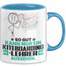 Kiteboarding-Lehrer Geschenk Tasse So Gut Kann Nur Ein Kiteboarding-Lehrer Aussehen Geschenkidee Kaffee-Becher Blau Trendation