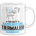 Tiermaler Geschenk Tasse So Gut Kann Nur Ein Tiermaler Aussehen Geschenkidee Kaffee-Becher Weiß Trendation