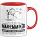 Mathematiker Geschenk Tasse Ich Bin Mathematiker Aber Sag Doch Einfach Superheld Lustige Geschenkdiee für Mathematiker Kaffee-Becher Rot Trendation