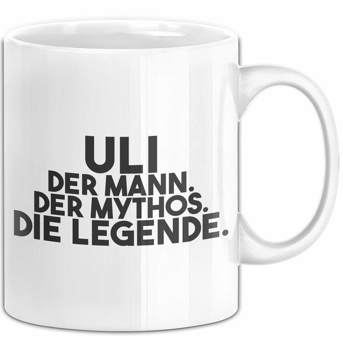 Uli Tasse Uli – Der Mann. Der Mythos. Die Legende. Geschenk