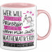 Mathematikerin Tasse Geschenk Spruch Wer Will Schon Prinzessin Sein Wenn Man Auch Mathematikerin Sein Kann Rosa Trendation