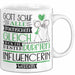 Influencerin Geschenk Becher Tasse Gott Schuf Alle Menschen Gleich Nur Die Besten Durfeten Influencerin Werden Geschenkidee Lustig Weiß Trendation