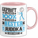 Judoka Geschenk Lustiger Spruch für Judoka Geschenkidee Bester Judoka Der Welt Rosa Trendation