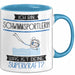 Schwimmsportlerin Geschenk Tasse Ich Bin Schwimmsportlerin Was Ist Deine Superkraft Geschenkidee Lustig Geburtstag Weihnachten Blau Trendation