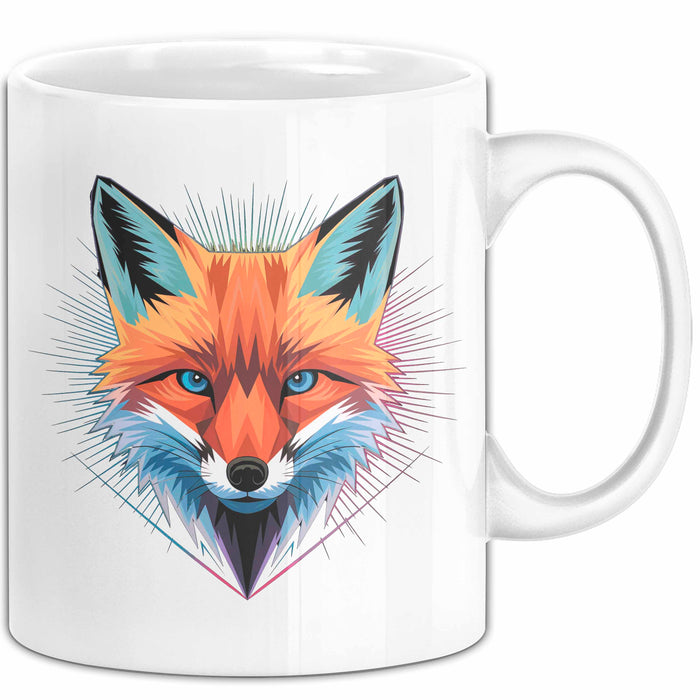 Fuchs Tierliebhaber Tasse Geschenk Lustige Geschenkidee Spruch Weiß Trendation