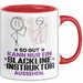 Slackline-Instruktor Geschenk Tasse So Gut Kann Nur Ein Slackline-Instruktor Aussehen Geschenkidee Kaffee-Becher Rot Trendation