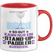 Stand-Up-Paddler Geschenk Tasse So Gut Kann Nur Ein Stand-Up-Paddler Aussehen Geschenkidee Kaffee-Becher Rot Trendation