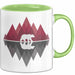 Bär Tierliebhaber Tasse Geschenk Lustige Geschenkidee Spruch Grün Trendation