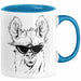 Llama Alpaka Tasse Geschenk Lama Geschenkidee für Lama-Fans Blau Trendation