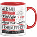 Trailrunnerin Tasse Geschenk Spruch Wer Will Schon Prinzessin Sein Wenn Man Auch Trailrunnerin Sein Kann Rot Trendation