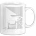 Minimalistischer Dekorateur Tasse Geschenk Lustige Geschenkidee Spruch Für Klare Räume Liebhaber Weiß Trendation