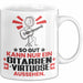 Gitarrenvirtuose Geschenk Tasse So Gut Kann Nur Ein Gitarrenvirtuose Aussehen Geschenkidee Kaffee-Becher Weiß Trendation
