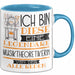Musiktheoretikerin Tasse Geschenk Ich Bin Diese Eine Legendäre Musiktheoretikerin Von Der Alle Reden Geschenkidee Geburtstag Weihnachten Blau Trendation