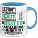 Aquarium-Hobbyist Geschenk Lustiger Spruch für Aquarium-Hobbyist Geschenkidee Bester Aquarium-Hobbyist Der Welt Blau Trendation