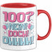 100er Geburtstag Geschenk Männer Frauen 100 Nein Doch Ohhhh Lustiger Spruch Geschenkidee Kaffee-Becher Rot Trendation