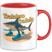 Tralalero Tralala Tasse Meme Italienisch Geschenk Lustig Becher Rot Trendation