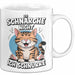 Schlafende Katze Tasse Geschenk Lustige Geschenkidee Spruch Ich Schnarche Nicht Ich Schnurre Weiß Trendation
