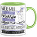Katzenschutzaktivistin Tasse Geschenk Spruch Wer Will Schon Prinzessin Sein Wenn Man Auch Katzenschutzaktivistin Sein Kann Grün Trendation