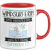 Windsurferin Und Prinzessin Tasse Geschenk Für Eine Windsurferin Geburtstag Was Ist Deine Superkraft Rot Trendation