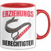 Witzige Tasse Geschenk Erziehungsberechtigter Spruch Lustiger Becher Rot Trendation